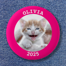 Personalisierter, rosa Foto