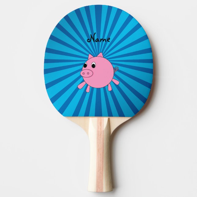Personalisierter rosa tischtennis schläger (Vorderseite)