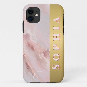 Personalisierter Rosenmarmor für besondere Anlässe Case-Mate iPhone Hülle