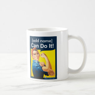 Personalisierter Rosie der Nieteneinschläger "kan Kaffeetasse