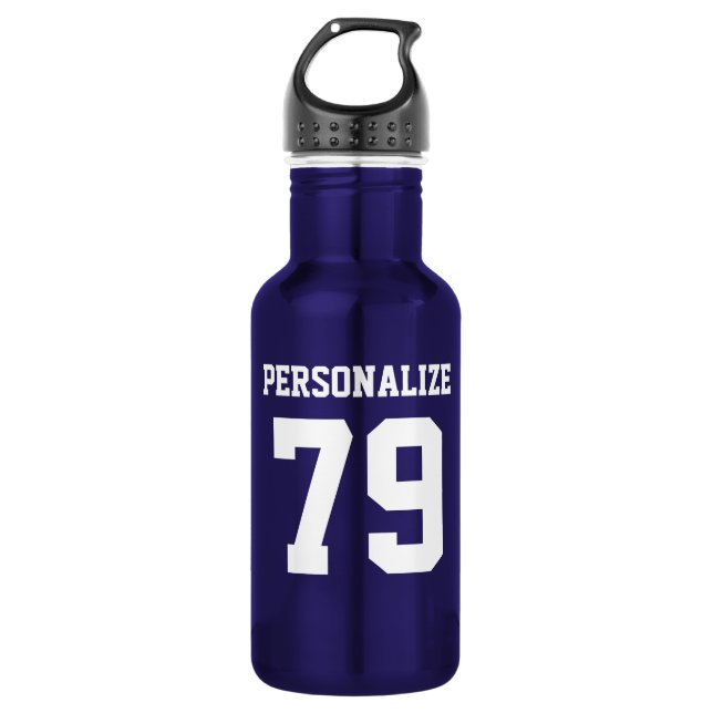 Personalisierter rostfreier Stahl trägt Trinkflasche (Vorderseite)