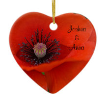 Personalisierter Roter Mohn