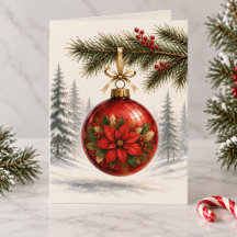 Personalisierter roter Weihnachtsstern-Schmuck