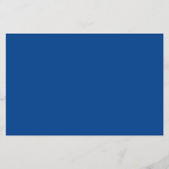 Personalisierter Royal Blue Flyer für jeden Anlass (Vorne)