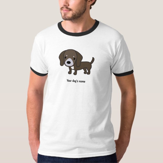 Personalisierter Rubyfornia Wecker-T - Shirt (Vorderseite)