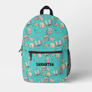 Personalisierter Rückkehr-in-die-Schule-Rucksack f Bedruckter Rucksack