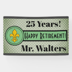 Personalisierter Ruhestand Banner