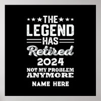 Personalisierter Ruhestand Die Legende ist in Rent