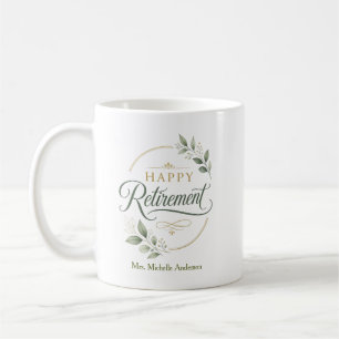 Personalisierter Ruhestand Kaffeetasse