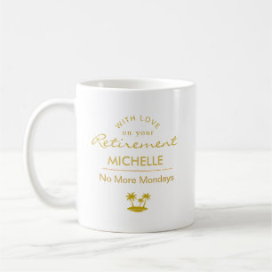 Personalisierter Ruhestand Keine Montage Mehr Kaffeetasse