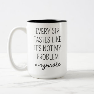 Personalisierter Ruhestands-Kaffeebecher, Glücklic Zweifarbige Tasse