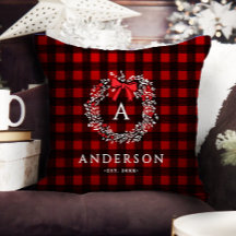 Personalisierter Rustikaler Urlaubswreath Buffalo