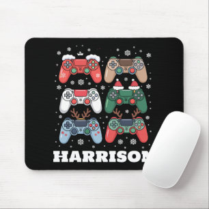Personalisierter Santa-Gaming-Controller Gamer Wei Mousepad