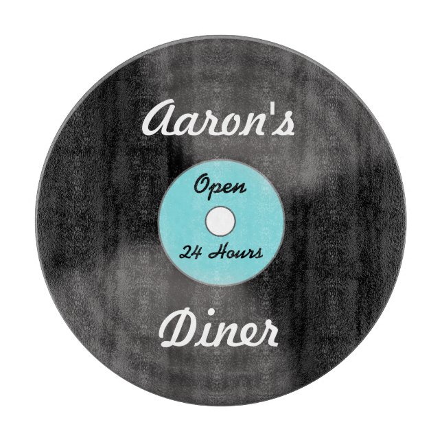 Personalisierter Satzbau Schneidebrett (Vorderseite)