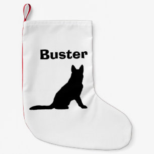 Personalisierter Schäferhund-Strumpf Kleiner Weihnachtsstrumpf