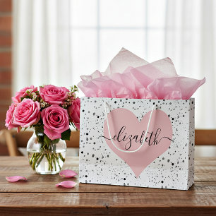 Personalisierter Schatz Große Geschenktüte