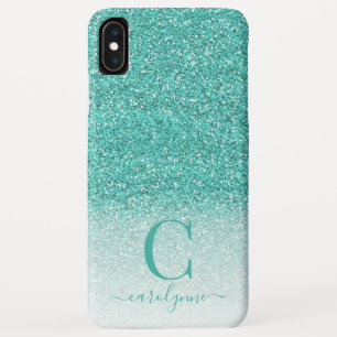Personalisierter, schicker, girly Türkis-grüner Om Case-Mate iPhone Hülle