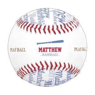 personalisierter Schläger Baseball