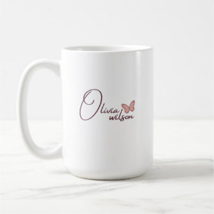 personalisierter Schlamm, individuelle Name, Kaffeetasse