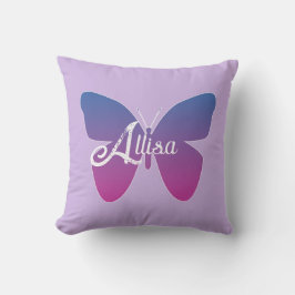 Personalisierter Schmetterling Kissen
