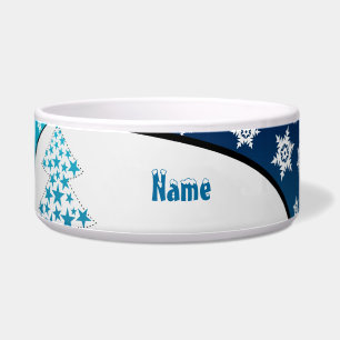 Personalisierter Schneeflocken Napf