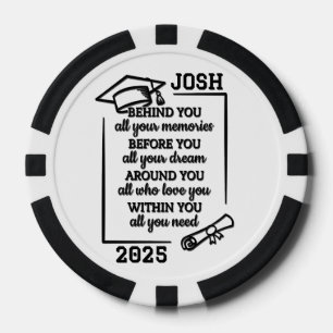 Personalisierter Schöner Abschluss Pokerchips