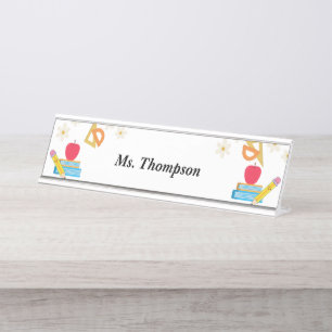 Personalisierter Schreibtisch Schreibtischnamensplakette