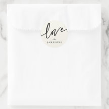 Personalisierter Schriftart "Liebe"