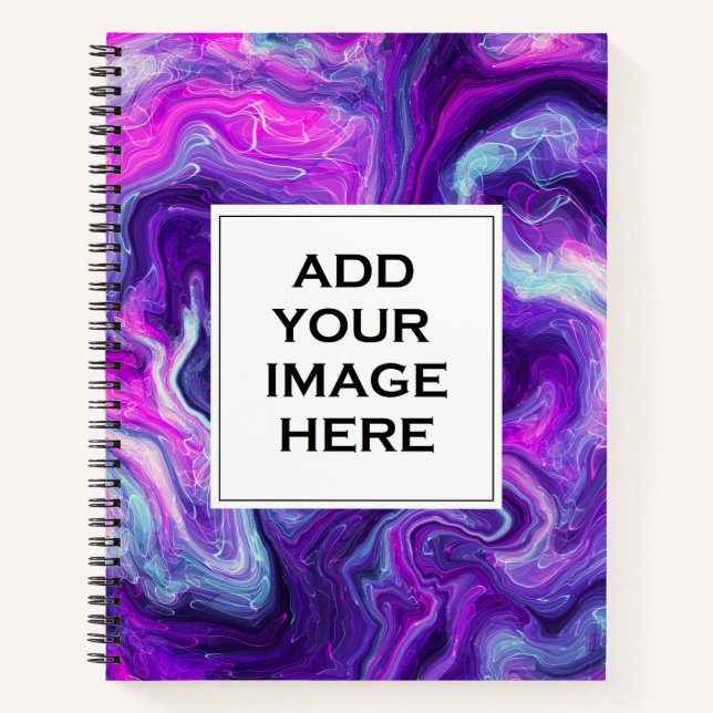 Personalisierter Schriftsteller Notizbuch (Vorderseite)