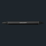 Personalisierter Schwarz-weißer Künstler Keepake Kugelschreiber<br><div class="desc">Ein cooler personalisierter, schwarz-weißer Pen. Es koordiniert sich mit dem fabelhaften Sketchbook und dem kunststoffhaltigen Bindemittel, um ein phantastisches Geschenk für einen Künstler zu machen. Stellen Sie den Stift mit dem Namen Ihrer Wahl so ein, dass sich jemand besonders fühlt. Macht ein lustiges Geschenk zum Geburtstag oder zu Weihnachten. Es...</div>