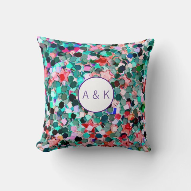 Personalisierter Sequenzerkissen Kissen (Vorderseite)