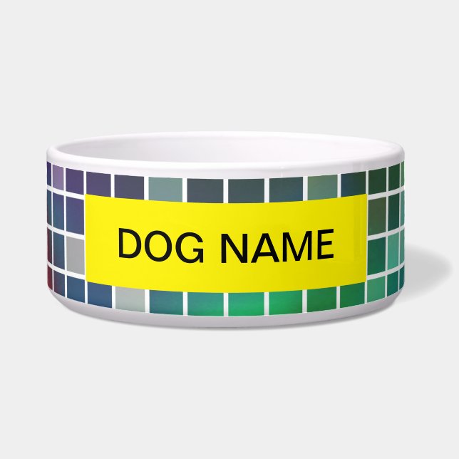 Personalisierter Sequenzname Napf (Vorderseite)
