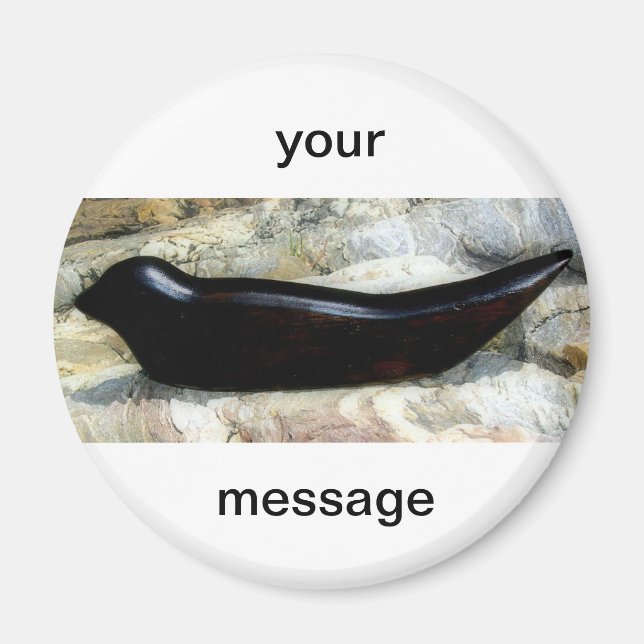 personalisierter Siegel-Magnet Magnet (Vorne)