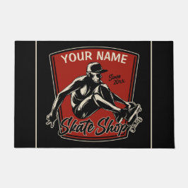 Personalisierter Skate Shop Schnupperklettern Skat Fußmatte