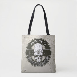 Personalisierter Skater NAME Skull Skateboarding S Tasche