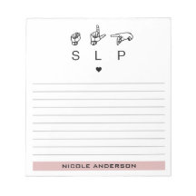 Personalisierter SLP-Sprachpathologe ASL