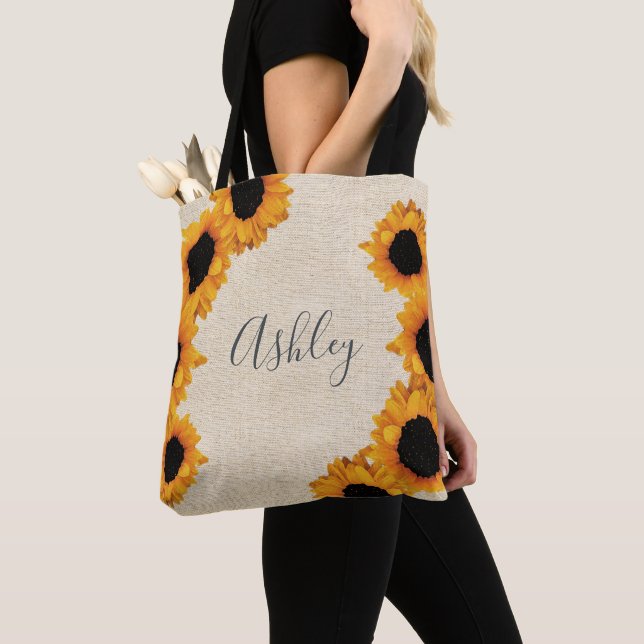 Personalisierter Sonnenblumenkernbruch Tasche (Von Nahem)