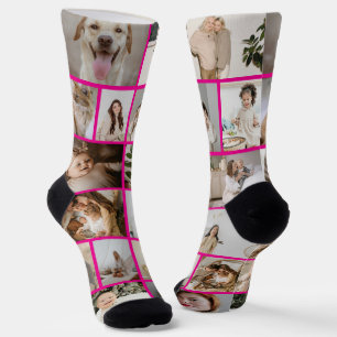 Personalisierter Spaß 16 Fotovorlage Socken