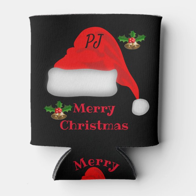 Personalisierter Spaß Weihnachten Stubby Holder Dosenkühler (Vorderseite)