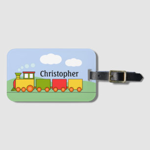 Personalisierter Spielzeugzug Gepäckanhänger
