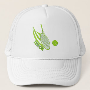 Personalisierter Sport mit Name Tennis Snapback-Hu Truckerkappe