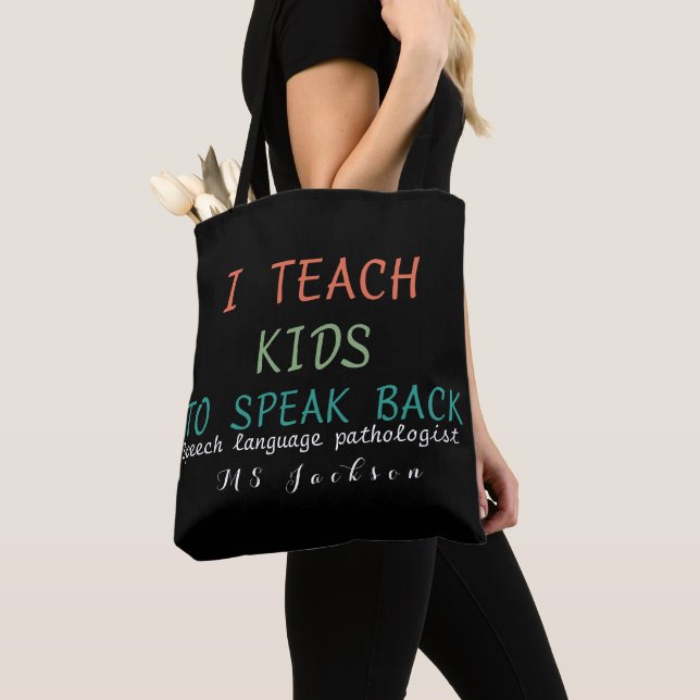 Personalisierter Sprachpathologe Tasche (Von Nahem)
