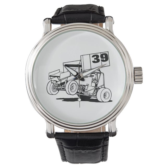 Personalisierter Sprint-Autohut, Anpassen Armbanduhr (Vorderseite)
