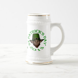 Personalisierter St. Patrick-Tag Bierglas
