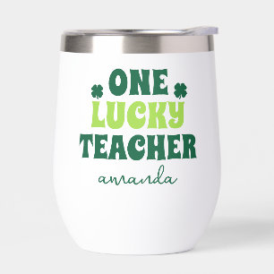 Personalisierter St. Patrick's Day One Lucky Teach