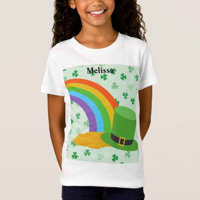 Personalisierter St. Patrick's Day T - Shirt (Vorderseite)