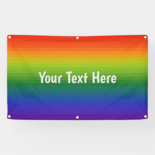 Personalisierter Stand 2023 - Rainbow Gradient Str Banner