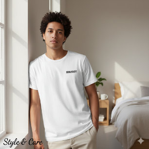 Personalisierter STARBOY Besticktes T-Shirt