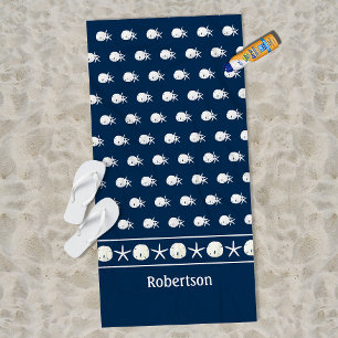 Personalisierter Starfish der Küstenwache Strandtuch