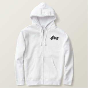 Personalisierter Stickerei-Motorrad-Patch   Indivi Bestickter Hoodie